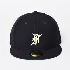 Fear of God Essentials 59FIFTY FEAR OF GOD ESSENTIALS Size 7 3/8 Navy Flat Visor Good Used 4a003410