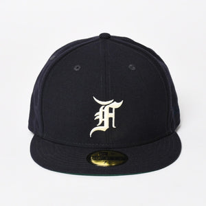 Fear of God Essentials 59FIFTY FEAR OF GOD ESSENTIALS Size 7 3/8 Navy Flat Visor Good Used 4a003410