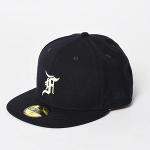 Fear of God Essentials 59FIFTY FEAR OF GOD ESSENTIALS Size 7 3/8 Navy Flat Visor Good Used 4a003410