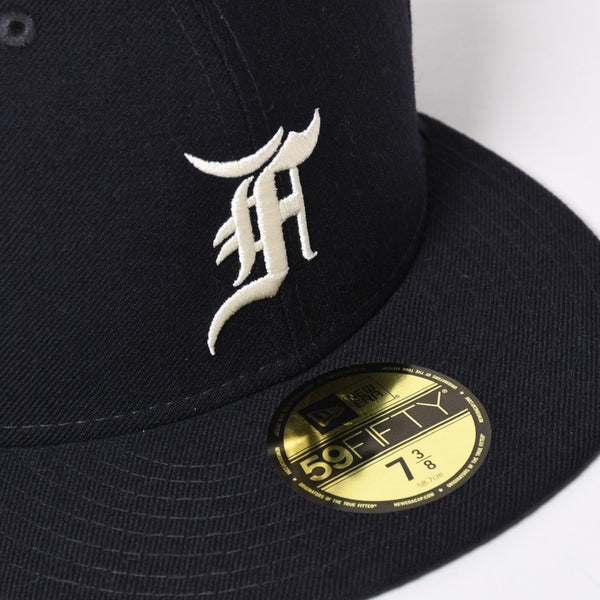 Fear of God Essentials 59FIFTY FEAR OF GOD ESSENTIALS Size 7 3/8 Navy Flat Visor Good Used 4a003410
