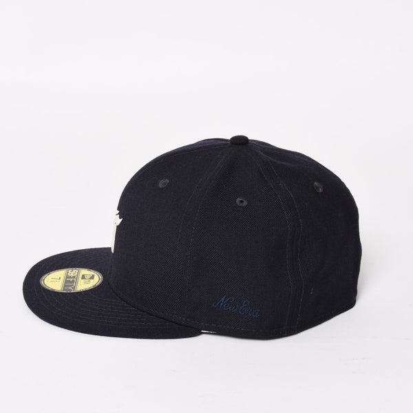 Fear of God Essentials 59FIFTY FEAR OF GOD ESSENTIALS Size 7 3/8 Navy Flat Visor Good Used 4a003410