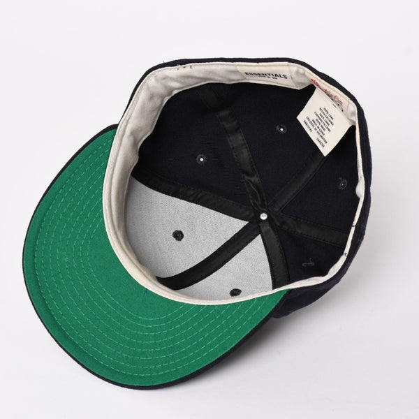 Fear of God Essentials 59FIFTY FEAR OF GOD ESSENTIALS Size 7 3/8 Navy Flat Visor Good Used 4a003410