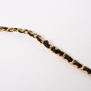 Very Good Condition CHANEL Matelasse Chain Shoulder Wallet Black No. 29 Lambskin Used 4a004343