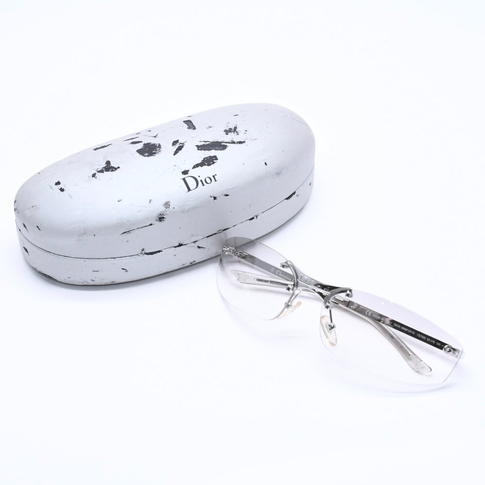 New and unused Christian Dior DIOR MINIPOP/N YB7NN Rimless Sunglasses Eyewear Size 65□15 120 Used 4a004431