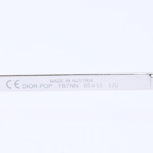New and unused Christian Dior DIOR POP Rimless Sunglasses Eyewear YB7NN Size 65□15 120 Used 4a004457