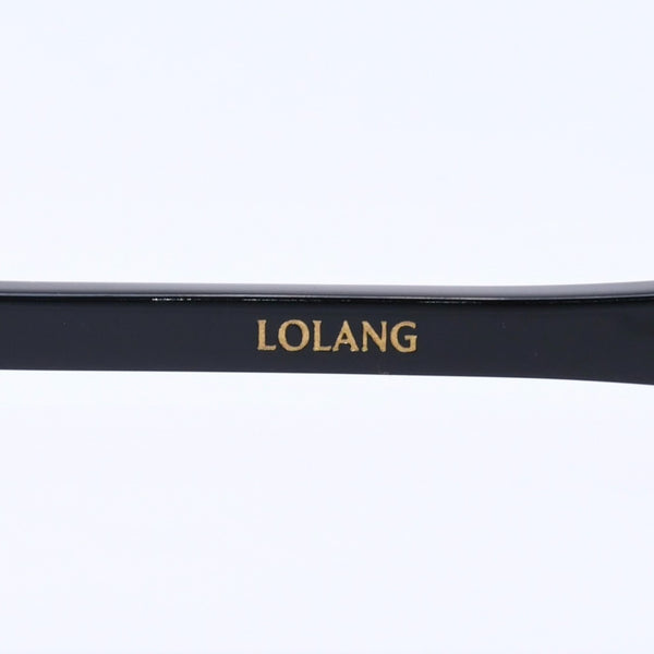 GENTLE MONSTER ジェントルモンスター オーバルサングラス 折りたたみ式 LOLANG-01 サイズ54□21-132 ブラック ゴールド 美品 中古 4a004290