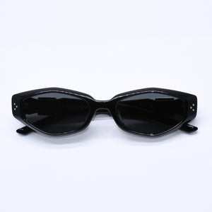 Very Good Condition GENTLE MONSTER VEGAX Sunglasses Size 54□20 145 Rhinestone Black Used 4a004287