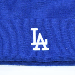 Brand new and unused Mitchell&Ness Mitchell &amp; Ness Los Angeles Dodgers Knit Cap Beanie Royal Blue White LA Used 4a002236
