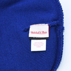 Brand new and unused Mitchell&Ness Mitchell &amp; Ness Los Angeles Dodgers Knit Cap Beanie Royal Blue White LA Used 4a002236