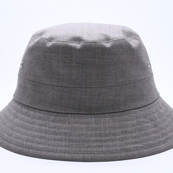 Very Good Condition HERMES Hat MOTSCH POOR HERMES Bucket Hat Greige Size 56 Used 4a004463