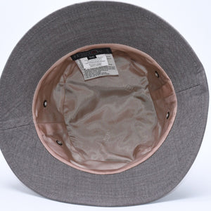 Very Good Condition HERMES Hat MOTSCH POOR HERMES Bucket Hat Greige Size 56 Used 4a004463