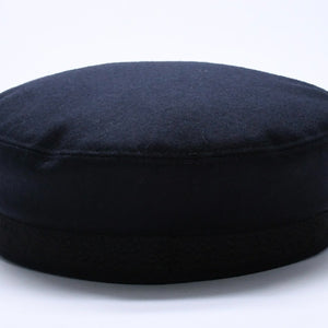 CELINE Triomphe Sailor Cap 2AUS1327V Casquette Marine Cap Navy Gold Size 58 Gold Code Good Condition Used 4a004285