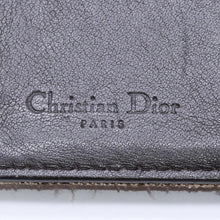 画像をギャラリービューアに読み込む, Christian Dior クリスチャンディオール トロッター ラスタカラー サドルウォレット 二つ折り財布 ガリアーノ期 キャンバス D金具 ベージュ レッド イエロー グリーン 良品 中古 4a004432