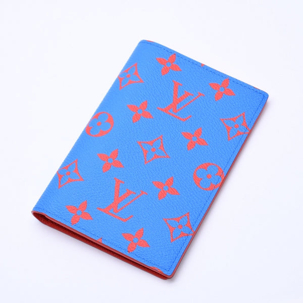 新品未使用 LOUIS VUITTON ルイヴィトン クーヴェルテュール パスポール パスポートケース M14770 モノグラム グロウ 中古 4a004293