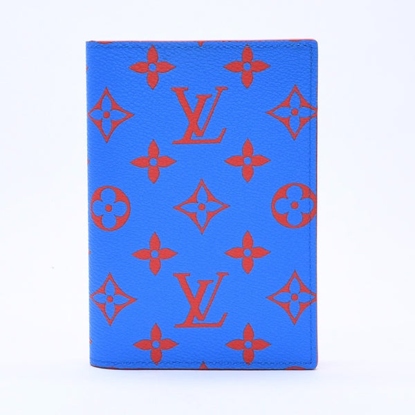 新品未使用 LOUIS VUITTON ルイヴィトン クーヴェルテュール パスポール パスポートケース M14770 モノグラム グロウ 中古 4a004293