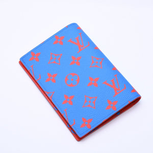 新品未使用 LOUIS VUITTON ルイヴィトン クーヴェルテュール パスポール パスポートケース M14770 モノグラム グロウ 中古 4a004293
