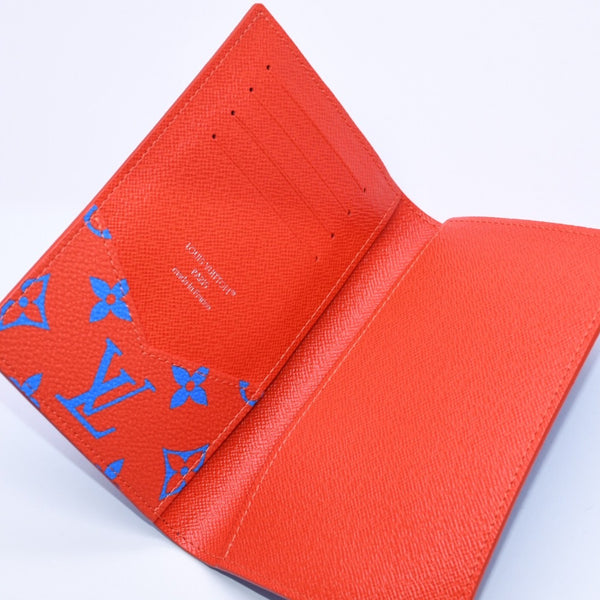 新品未使用 LOUIS VUITTON ルイヴィトン クーヴェルテュール パスポール パスポートケース M14770 モノグラム グロウ 中古 4a004293