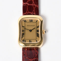 Very good condition JAEGER-LECOULTRE Jaeger-LeCoultre watch 6021.21 Weight approx. 22.89g Manual winding Champagne dial Rectangle GP Used 4a004444