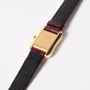 Very good condition JAEGER-LECOULTRE Jaeger-LeCoultre watch 6021.21 Weight approx. 22.89g Manual winding Champagne dial Rectangle GP Used 4a004444
