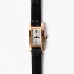CARTIER Tank Allongee Lanieres watch W1537338 Weight: Approx. 22.12g, Quartz, 18K Pink Gold, Excellent Condition, Used, 4a004495