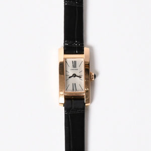 CARTIER Tank Allongee Lanieres watch W1537338 Weight: Approx. 22.12g, Quartz, 18K Pink Gold, Excellent Condition, Used, 4a004495