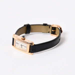 CARTIER Tank Allongee Lanieres watch W1537338 Weight: Approx. 22.12g, Quartz, 18K Pink Gold, Excellent Condition, Used, 4a004495