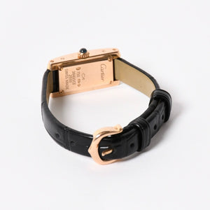 CARTIER Tank Allongee Lanieres watch W1537338 Weight: Approx. 22.12g, Quartz, 18K Pink Gold, Excellent Condition, Used, 4a004495