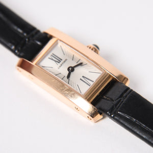 CARTIER Tank Allongee Lanieres watch W1537338 Weight: Approx. 22.12g, Quartz, 18K Pink Gold, Excellent Condition, Used, 4a004495