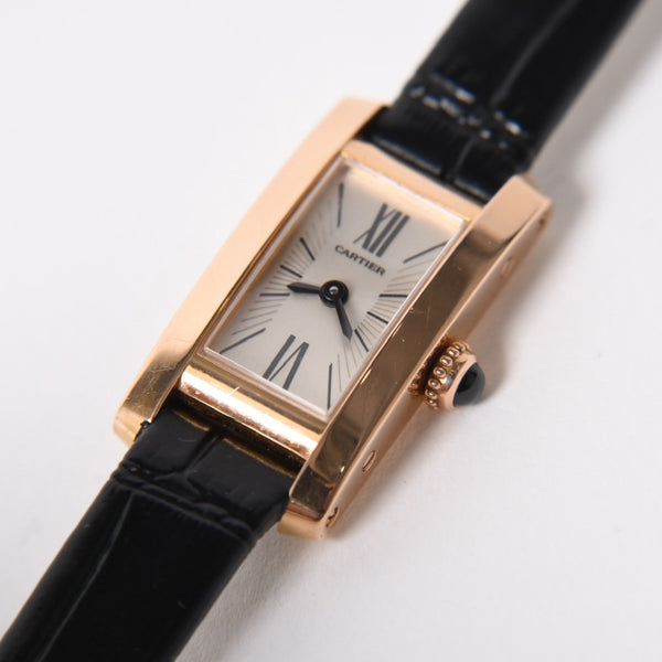 CARTIER Tank Allongee Lanieres watch W1537338 Weight: Approx. 22.12g, Quartz, 18K Pink Gold, Excellent Condition, Used, 4a004495