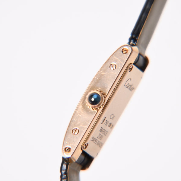 CARTIER Tank Allongee Lanieres watch W1537338 Weight: Approx. 22.12g, Quartz, 18K Pink Gold, Excellent Condition, Used, 4a004495