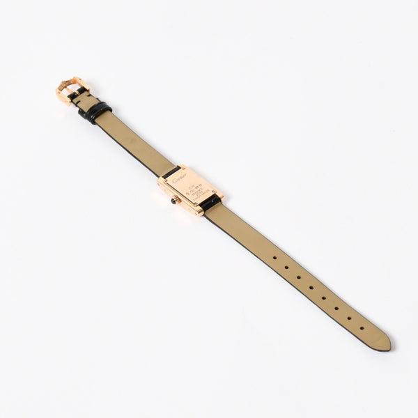 CARTIER Tank Allongee Lanieres watch W1537338 Weight: Approx. 22.12g, Quartz, 18K Pink Gold, Excellent Condition, Used, 4a004495