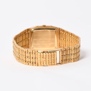 AUDEMARS PIGUET Audemars Piguet BAMBOO watch 14644BA Weight approx. 85.55g 18KYG 11P diamond Manual winding Gold dial Good condition Used 4a004651