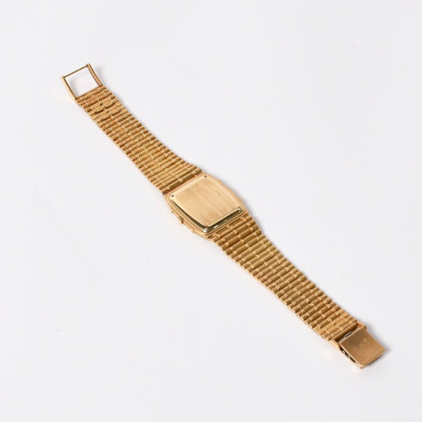 AUDEMARS PIGUET Audemars Piguet BAMBOO watch 14644BA Weight approx. 85.55g 18KYG 11P diamond Manual winding Gold dial Good condition Used 4a004651