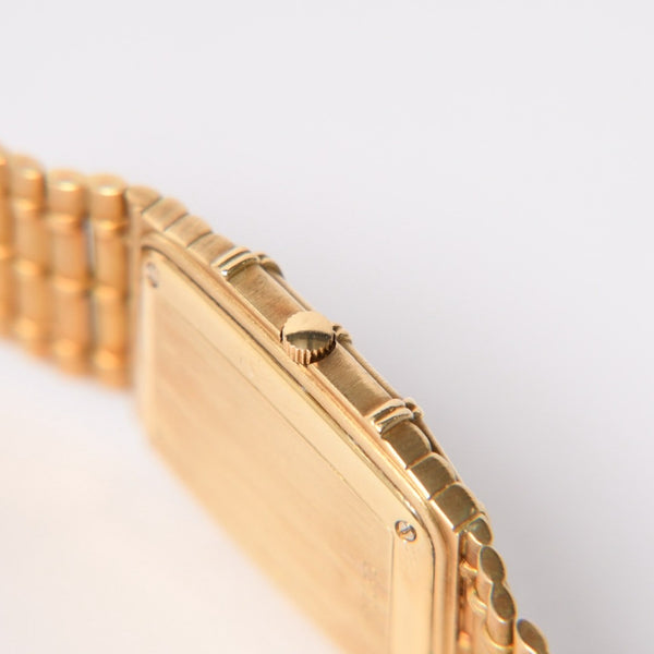 AUDEMARS PIGUET Audemars Piguet BAMBOO watch 14644BA Weight approx. 85.55g 18KYG 11P diamond Manual winding Gold dial Good condition Used 4a004651