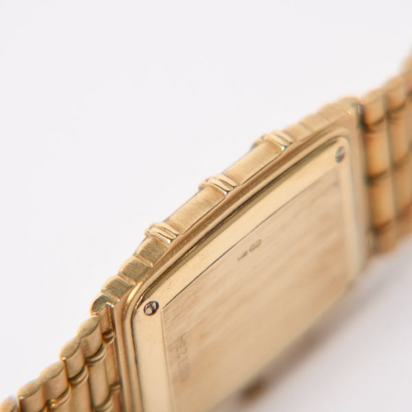 AUDEMARS PIGUET Audemars Piguet BAMBOO watch 14644BA Weight approx. 85.55g 18KYG 11P diamond Manual winding Gold dial Good condition Used 4a004651