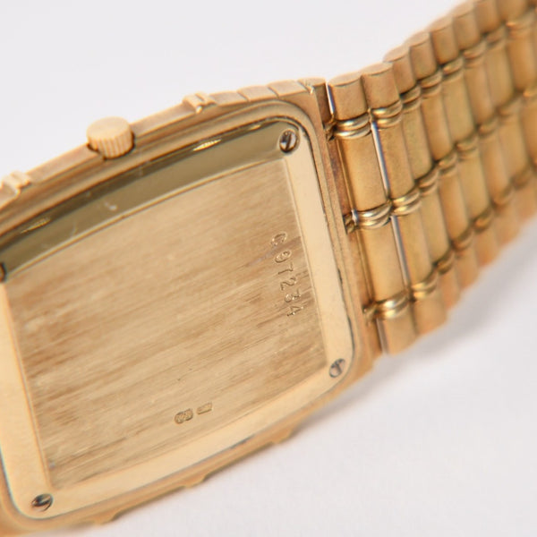 AUDEMARS PIGUET Audemars Piguet BAMBOO watch 14644BA Weight approx. 85.55g 18KYG 11P diamond Manual winding Gold dial Good condition Used 4a004651
