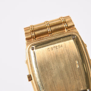 AUDEMARS PIGUET Audemars Piguet BAMBOO watch 14644BA Weight approx. 85.55g 18KYG 11P diamond Manual winding Gold dial Good condition Used 4a004651