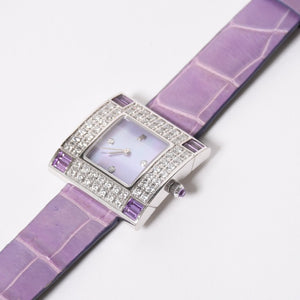 AUDEMARS PIGUET オーデマ ピゲ Myriade ミリヤード 腕時計 67455BC.ZU.A068MR.01 重量約45.60g QZ 18KWG シェル文字盤 美品 中古 4a004653