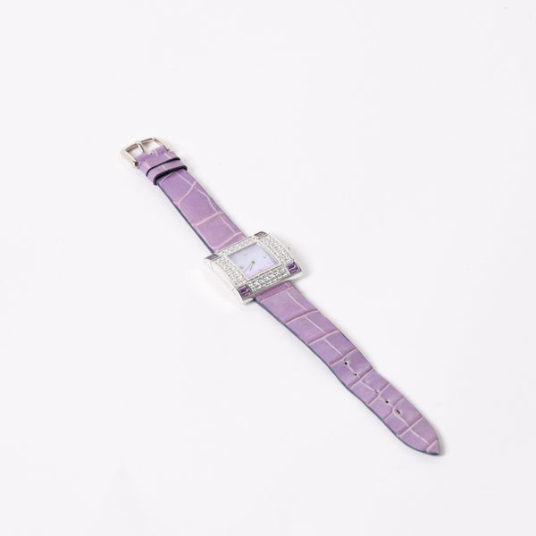 AUDEMARS PIGUET オーデマ ピゲ Myriade ミリヤード 腕時計 67455BC.ZU.A068MR.01 重量約45.60g QZ 18KWG シェル文字盤 美品 中古 4a004653