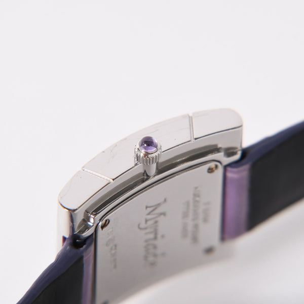 AUDEMARS PIGUET オーデマ ピゲ Myriade ミリヤード 腕時計 67455BC.ZU.A068MR.01 重量約45.60g QZ 18KWG シェル文字盤 美品 中古 4a004653