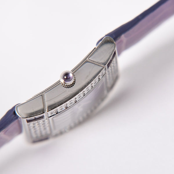 AUDEMARS PIGUET オーデマ ピゲ Myriade ミリヤード 腕時計 67455BC.ZU.A068MR.01 重量約45.60g QZ 18KWG シェル文字盤 美品 中古 4a004653