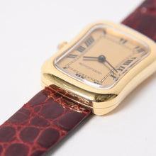 画像をギャラリービューアに読み込む, 極美品 JAEGER-LECOULTRE ジャガー ルクルト 腕時計 6021.21 重量約22.89g 手巻き シャンパン文字盤 レクタングル GP 中古 4a004444
