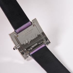 AUDEMARS PIGUET オーデマ ピゲ Myriade ミリヤード 腕時計 67455BC.ZU.A068MR.01 重量約45.60g QZ 18KWG シェル文字盤 美品 中古 4a004653