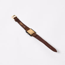 Load image into Gallery viewer, CARTIER カルティエ オーガニックタンクウッド LM 腕時計 20611 重量約19.05g 18KGP 手巻き ゴールド ブラウン ウッド 美品 中古 4a004446