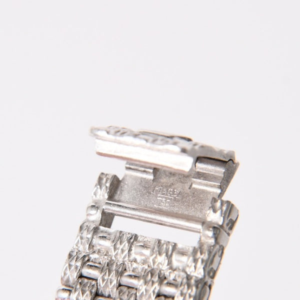 PIAGET ピアジェ TRADITION トラディション 腕時計 9706 D 23 重量約67.49g 18KWG 手巻き ダイヤモンド ジェイド文字盤 美品 中古 4a004447