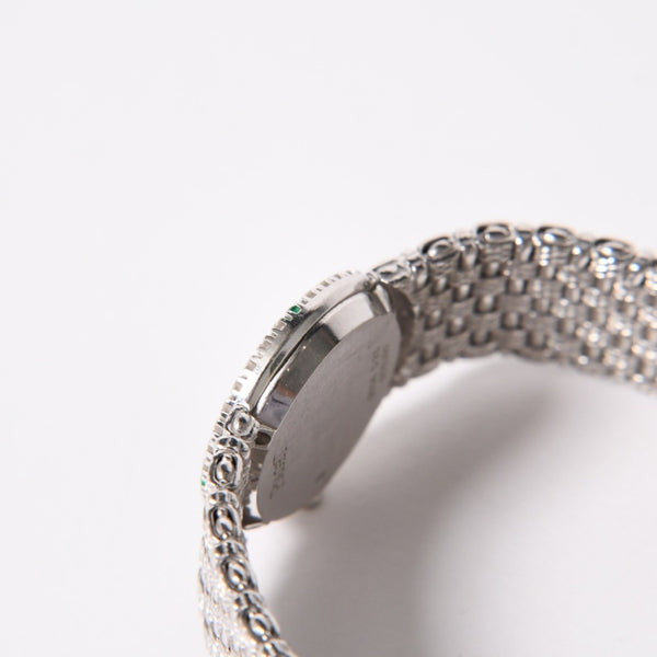 PIAGET ピアジェ TRADITION トラディション 腕時計 9706 D 23 重量約67.49g 18KWG 手巻き ダイヤモンド ジェイド文字盤 美品 中古 4a004447