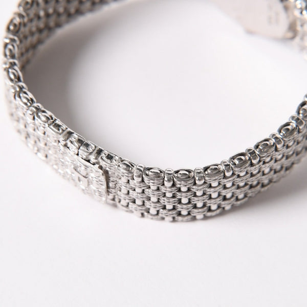 PIAGET ピアジェ TRADITION トラディション 腕時計 9706 D 23 重量約67.49g 18KWG 手巻き ダイヤモンド ジェイド文字盤 美品 中古 4a004447