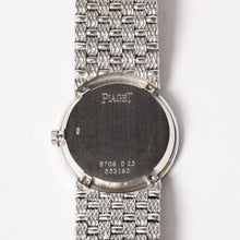 画像をギャラリービューアに読み込む, PIAGET ピアジェ TRADITION トラディション 腕時計 9706 D 23 重量約67.49g 18KWG 手巻き ダイヤモンド ジェイド文字盤 美品 中古 4a004447