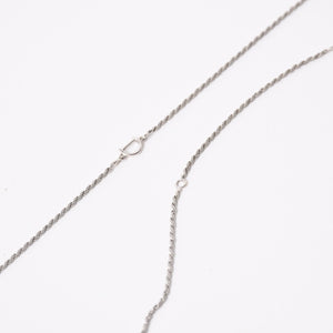 Very good condition DAMIANI Belle Epoque Belle Epoque necklace jewelry 18KWG sapphire pave diamond used 4a004406