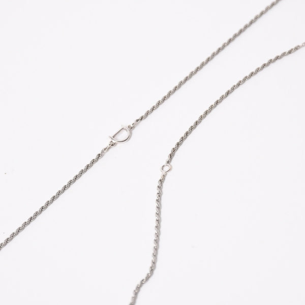 Very good condition DAMIANI Belle Epoque Belle Epoque necklace jewelry 18KWG sapphire pave diamond used 4a004406